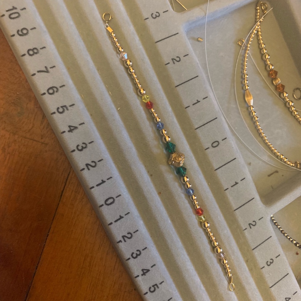 Gold Filled Beaded Bracelets/Necklaces